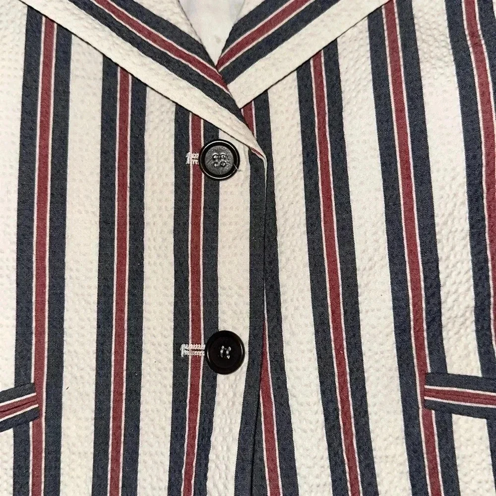 Bonpoint‎ Little Girl Seersucker Jacket size 6 EUC